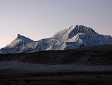 03 Phola Gangchen And Shishapangma North Face From Shishapangma North Base Camp Just Before Sunrise Phola Gangchen (7661m) and Shishapangma North Face (8012m) from Shishapangma North Base Camp just before sunrise.